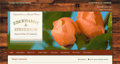 Desktop Screenshot of eberhardtstevenson.com