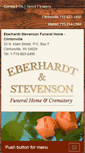 Mobile Screenshot of eberhardtstevenson.com